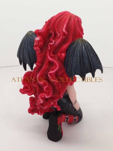 Myka Jelina Design Fantasy Decorative Red Hair Emma Fairy Figurine Statue 8"h 