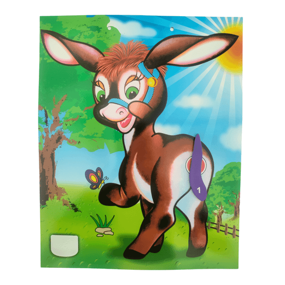 Juego de Mesa Magnético: Ponle la Cola al Burro, ¡Diversión Asegurada para Todas las Edades!