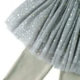 thumbnail image 6 of EnJoCho Little Girls Footless Leggings Pants Lace 𝖱uffle Tutu Skirt Toddler Baby Sequin Tutu 𝖲tretchy Cotton Tights Ballet Dance Princess Costum𝖾 Playtime, 6 of 6