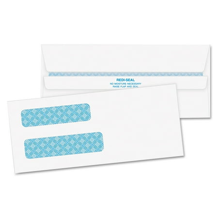 Correspondence Envelopes - Quality Park Window Security Envelopes, #8-5/8, Redi-Seal, 500 Count