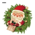thumbnail image 2 of Pegatinas navideñas de gran tamaño, decoraciones navideñas, decoración navideña para vidrio, pegatinas de ventana de doble cara con muñeco de nieve, pegatinas para el hogar, 2 of 6