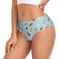 thumbnail image 2 of Balery Cartoon Doodle Puppy Ropa Interior de Algodón para Mujer con Dibujo – Braguitas Cómodas y Elásticas, Estilo Clásico-Medium, 2 of 6