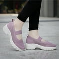 thumbnail image 2 of Mepaouo Womens Walking Shoes Non Slip Orthopedic Mary Jane Arch Support Diabetic Platform Sneakers, 2 of 5