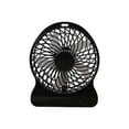 thumbnail image 2 of Aoznliie Desk USB Fan, Portable Rechargeable Small Table Fan with 3 Speeds & Quiet Motor, Personal Cooling Device for Office Bedroom Home, 6.7 Inches, 2 of 6