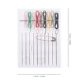 thumbnail image 4 of Kit de costura desechable de 5 paquetes, portátil, multifuncional, con aguja de coser, hilo, bordado, herramientas de punto de cruz, con estuche de almacenamiento para viajes al aire libre y hoteles., 4 of 8