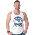 thumbnail image 3 of Tootsie Mr Owl USA American Patriot Tank Top T Shirts Men Women Brisco Brands X, 3 of 6
