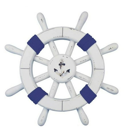 - Handcrafted Nautical Decor Rustic Ship Wheel Wall D cor