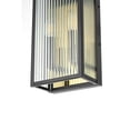 thumbnail image 5 of Elegant Lighting Kannon 8.5" Outdoor Wall Sconce In Black, 5 of 8