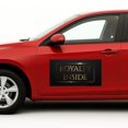 thumbnail image 1 of Royalty Inside Car Magnet Sign by DC | Flexible Car Magnetic Sheets with Adhesive Backing | 12"x24" Bumper Magnet Sticker for Vehicles, Trucks & Business Advertising Signs | 2 PC | Made in USA, 1 of 7