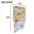thumbnail image 4 of Yayeee LED Night Light for The Home Plug in With Light Sensors 2 Pack, Halloween Cute Pumpkins, 4 of 6