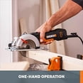 thumbnail image 2 of Sierra circular compacta WORX WX439L de 4,5 amperios WORXSAW 4.5, 2 of 6