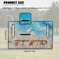 thumbnail image 7 of Uorisanigo Beach Starfish Golf Cart Seat Covers Golf Cart Accessories Universal Golf Cart Seat Towel Blanket for 2-Person Seats for EZGO Yamaha Club Car Seat Protector, 7 of 7