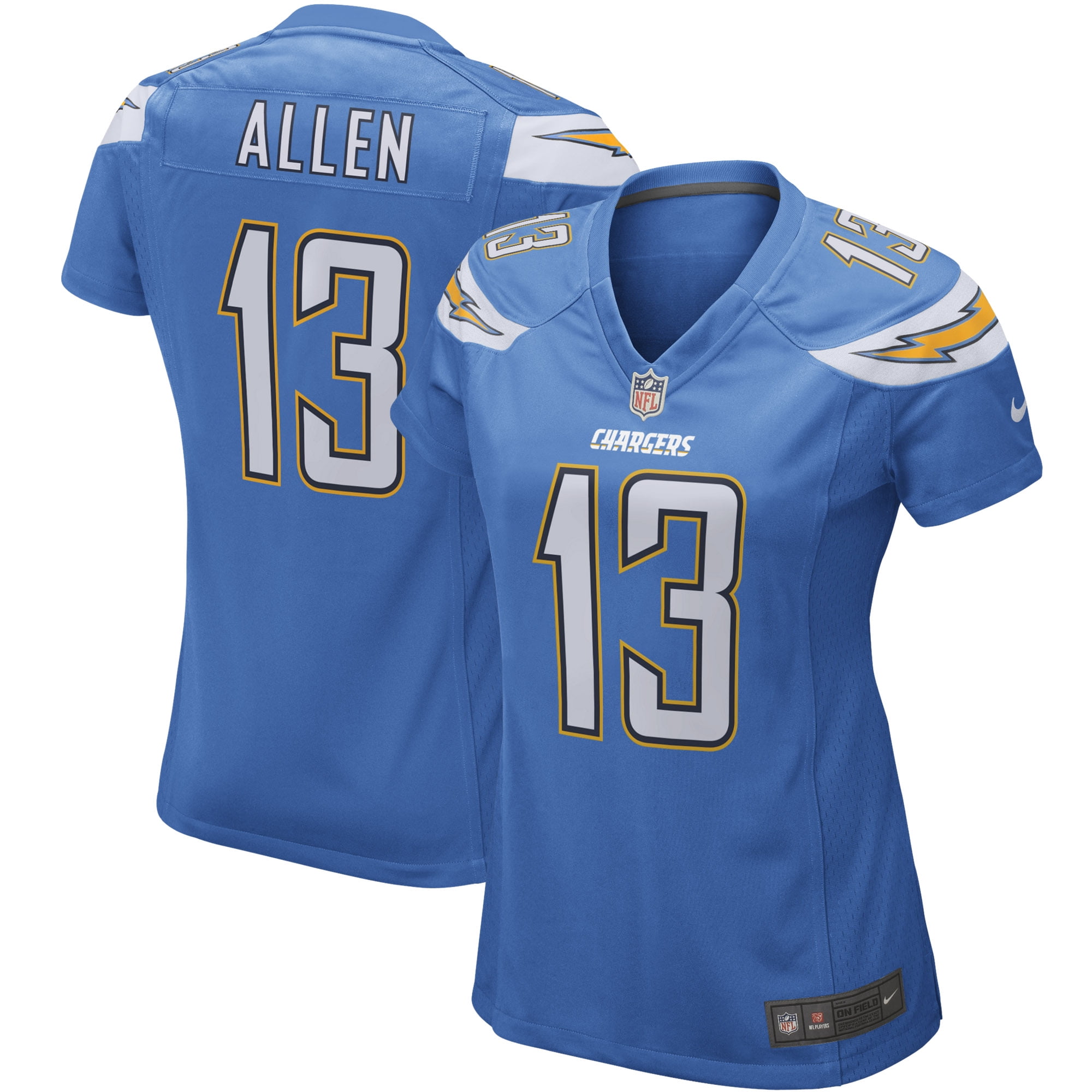 chargers allen jersey