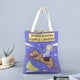 thumbnail image 2 of Harold and the Purple Crayon Bolso de tela con estampado de lienzo para mujer, bolsa de compras reutilizable y estética, con cremallera interior, regalo para mujer, 35 × 40 cm., 2 of 6