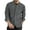 Gray, variant on Spring Tops for Women Mens Shirts with Pockets Men Casual Turndown Long Sleeve Solid Pocket Cardigan Button Down Shirt