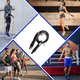 thumbnail image 4 of Cuerda para saltar con bloque de rodamiento mecánico, sin enredos, ejercicio aeróbico, Fitness, 4 of 5