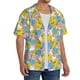 thumbnail image 2 of Fotbe Colorful Duck Camisa Estampada de Manga Corta para Hombre, Casual de Verano, Estilo Playero, Sin Arrugas-XX-Large, 2 of 5