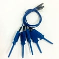 thumbnail image 4 of 5 piezas analizador lógico Cable sonda prueba gancho Clip línea hembra 20cm azul Cola Analizador lógico Línea de gancho de prueba, 4 of 7