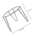 thumbnail image 2 of TABLZONE 1Ud Estante Simple De Hierro Negro Para Plantas Con Montaje Y, 2 of 8