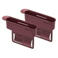 thumbnail image 3 of Ysyqkn 2 Pieces Car Seat Gap Filler Organizer Auto Console Side Storage Box Keep Clean Red, 3 of 9