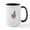 White/Black Inside, variant on CafePress - Thanksgiving Llama Mugs - 15 oz Ceramic Large White Novelty Mug