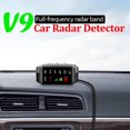thumbnail image 1 of V9 Detector de radar para automóvil Advertencia de alerta por voz de velocidad del vehículo en inglés y ruso Likrtyny Para estrenar, 1 of 9