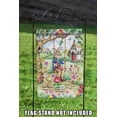 thumbnail image 4 of Toland Home Garden Easter Bunny Swing Garden Flag, 4 of 5
