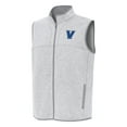 thumbnail image 2 of Men's Antigua Heather Gray Villanova Wildcats Fortune Full-Zip Vest, 2 of 3