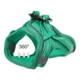 thumbnail image 4 of Unique Bargains 1 Set Dog Harness and Leash Combo Escape Proof No Pull Vest Harness for Small to Medium Dogs Green XXS, 4 of 7