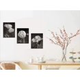 thumbnail image 5 of Canvas Wall Art Contemporary Simple Life White Flower Lily Painting Wall Art Decor - 3 Panels Framed Canvas Prints Black and white Style Giclee Artwork Ready to Hang Home Decorations Office Decor Gift, 5 of 6