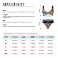 thumbnail image 4 of Kdxio Ocean Scene with Noah's Ark Print Women's 2 Piece High Waisted Wrap Spaghetti Strap Summer Swimsuit Bikini Set-Medium, 4 of 7