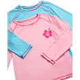 thumbnail image 3 of Real Love Girls' Rash Guard - 2-Pack Quick Dry Long Sleeve Swim Shirts for Girls (Sizes: 2T-16), 3 of 7