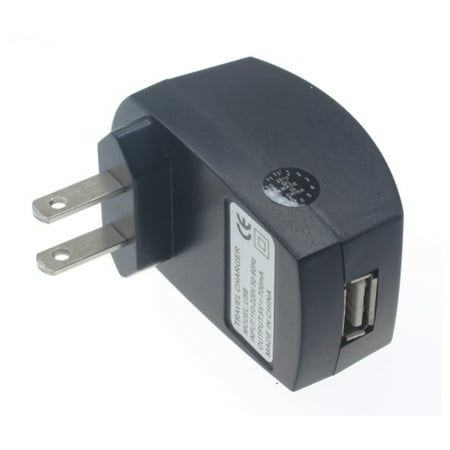 USB Home Charger for REVVL V Plus 5G Phone - Power Adapter Wall AC Plug Black Compatible With T-Mobile REVVL V Plus 5G