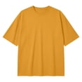 thumbnail image 6 of Agkizg Men Crew Neck T Shirts, Short Sleeve Solid Loose Drop Shoulder Casual Tops Soft Basic Tees for Daily Outdoor Summer Everyday Wear, 6 of 6