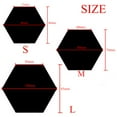 thumbnail image 4 of 12pcs Self Adhesive Acrylic Mirror Wall Stickers Removable, 4 of 4