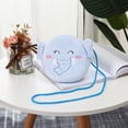 thumbnail image 1 of Petit Sac à Main pour Filles Mini Sac Messager Porte-Monnaie Portefeuille pour Enfants Sac en Peluche Licorne Sac à Clés Animal Sac de Rangement Rond Petit Sac, 1 of 1
