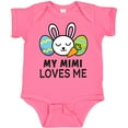 thumbnail image 3 of Inktastic My Mimi Loves Me with Bunny and Easter Eggs Boys or Girls Baby Bodysuit, 3 of 5