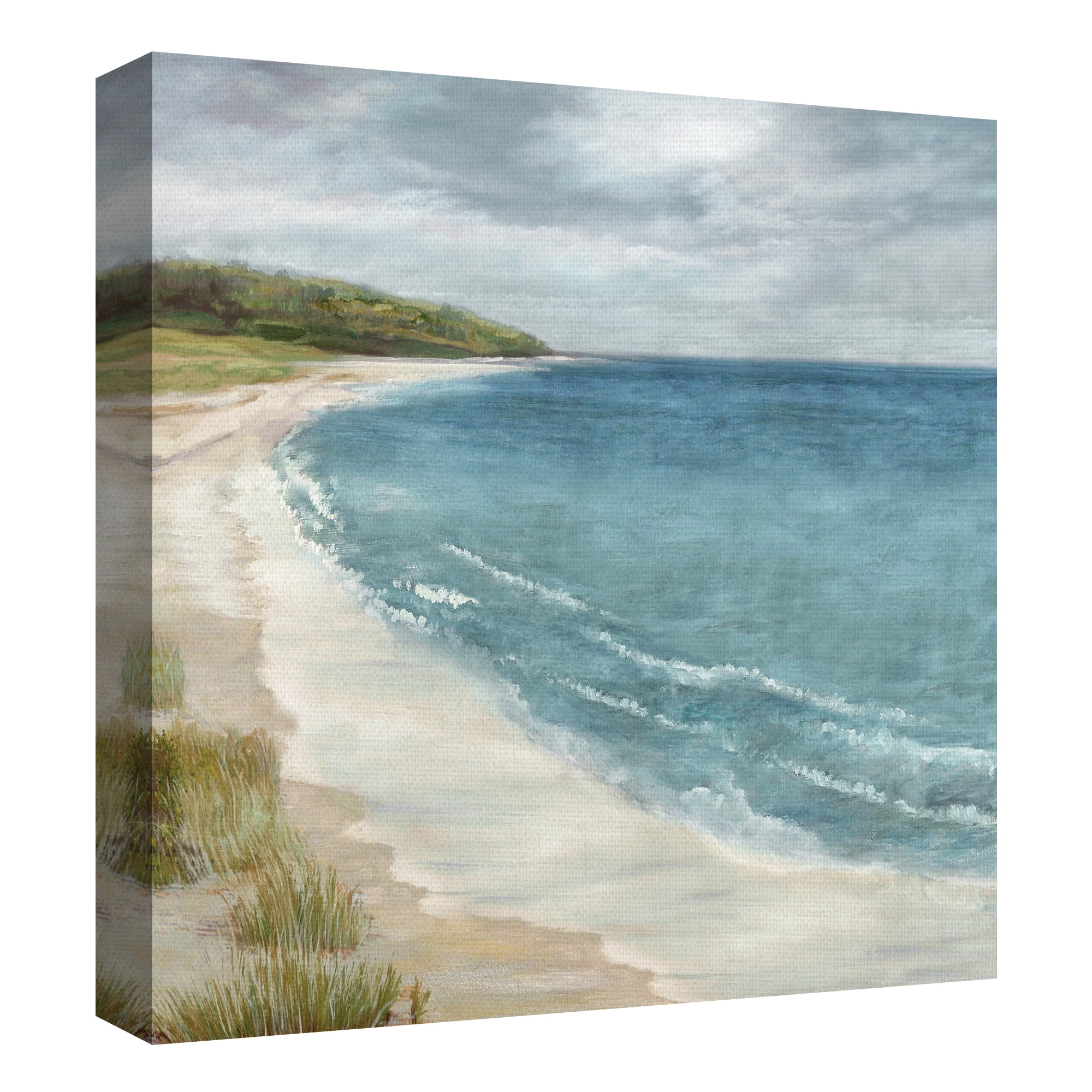 Shoreline Stroll by Paul Duncan Beach Coastal Canvas Art