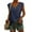 Dark Blue, variant on Plus Size Tops for Women Cap Sleeve Tank Casual Loose Fit Basic Solid Color T Shirts Watermelon Red S