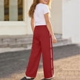 thumbnail image 4 of Zpanxa Girls Sets Ruched Short Length T Shirt with Bow Pocket and Long Pants Set 7-8 Years, 4 of 6