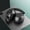 Pure black, variant on DUHKP Bluetooth 5.3 Over-Ear Headphones, 40mm Dynamic Drivers, 3-Mode Play, Foldable 25 Hour Battery Low Latency Gaming Headset