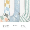 thumbnail image 6 of The Peanutshell Fitted Crib Sheets, Soft and Breathable Playard Sheets, Celestial Multicolor, 3 Pack, 6 of 7