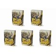 thumbnail image 1 of 5 Packs Dragon Shield Matte Mini Japanese Ivory 60 ct Card Sleeves Value Bundle!, 1 of 6