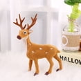 thumbnail image 5 of Techinal 15/20/25/30/35cm Simulation Plush Reindeer Christmas Deer Xmas Elk Decorations, 5 of 16