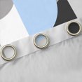 thumbnail image 4 of Castle Fairy Abstract Minimalist Black Out Curtains for Teens Girls Boys,Geometric Semicircle Curtains Pack Of 2 (42X63 Each),Vintage Aesthetic Bedroom Curtains,Super Cozy Room Decor, 4 of 6