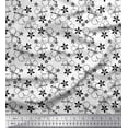 thumbnail image 1 of Soimoi Cotton Jersey Fabric Artistic Floral Fabric Prints By Yard 58 Inch Wide, 1 of 1