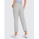 thumbnail image 2 of Pantalones CRZ YOGA tiro alto 25" elásticos tobilleros verde ceniza talla L, 2 of 6