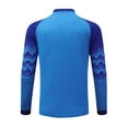 thumbnail image 3 of JanJean Kids Padded Goalie Shirts Football Goalkeeper Sports Top Long Sleeve Soccer Jersey Blue XXS, 3 of 4
