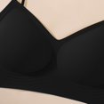 thumbnail image 3 of Wirefree Seamless Bras for Women Crisscross Back Adjustable Straps Gentle Support Everyday Bralette, 3 of 6