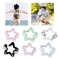 thumbnail image 2 of Star Shape Carabiner Keyring Hook Acrylic Clip for Handbags, Backpacks & Camping Gear Portable Decorative Pendant, 2 of 8